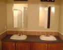 Bathroom double vanity