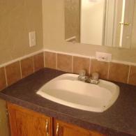 mobile home bathroom remodel